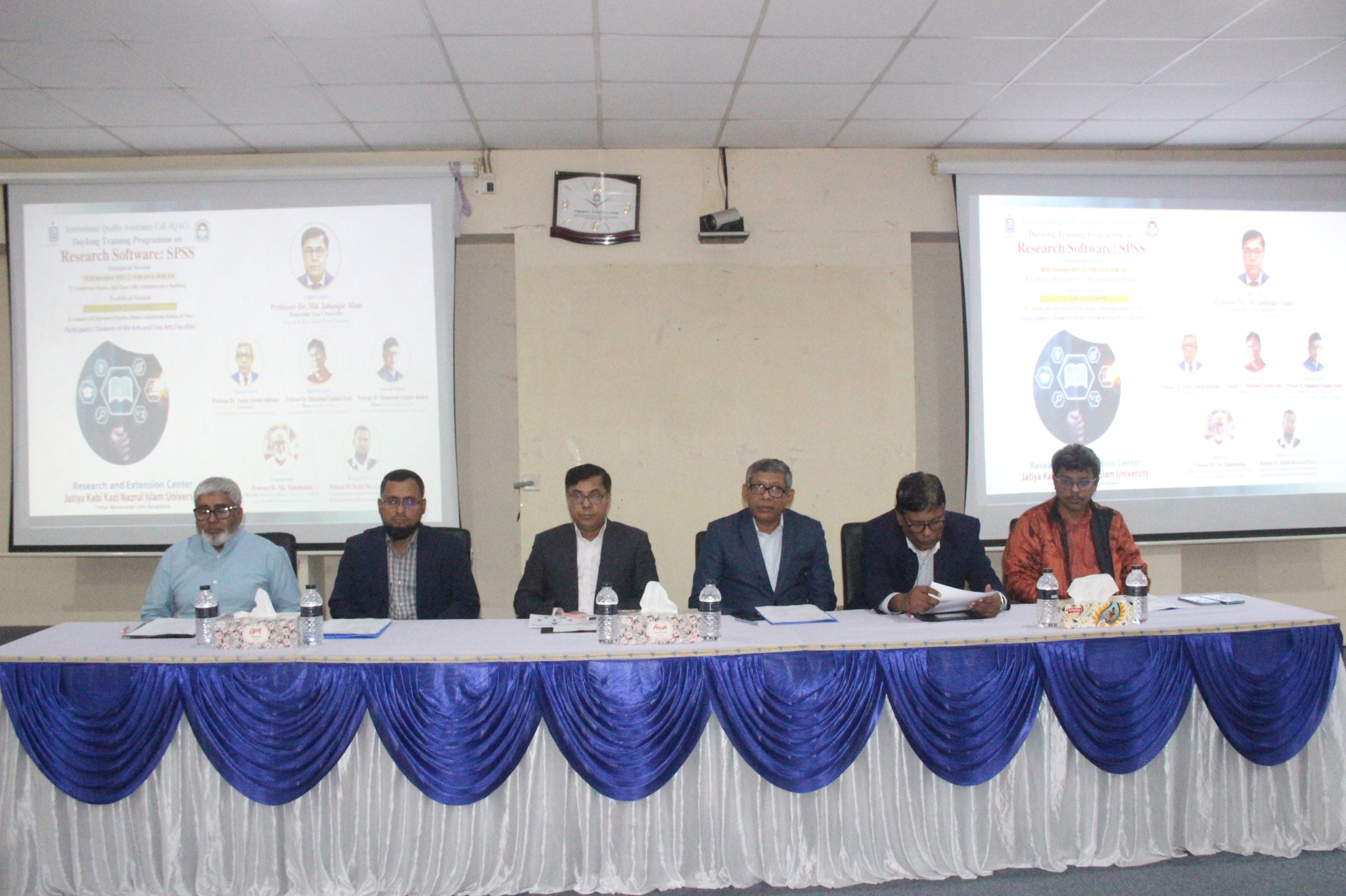 নজরুল বিশ্ববিদ্যালয়ে ‘Research Software: SPSS’ শীর্ষক প্রশিক্ষণ কর্মসূচি অনুষ্ঠিত