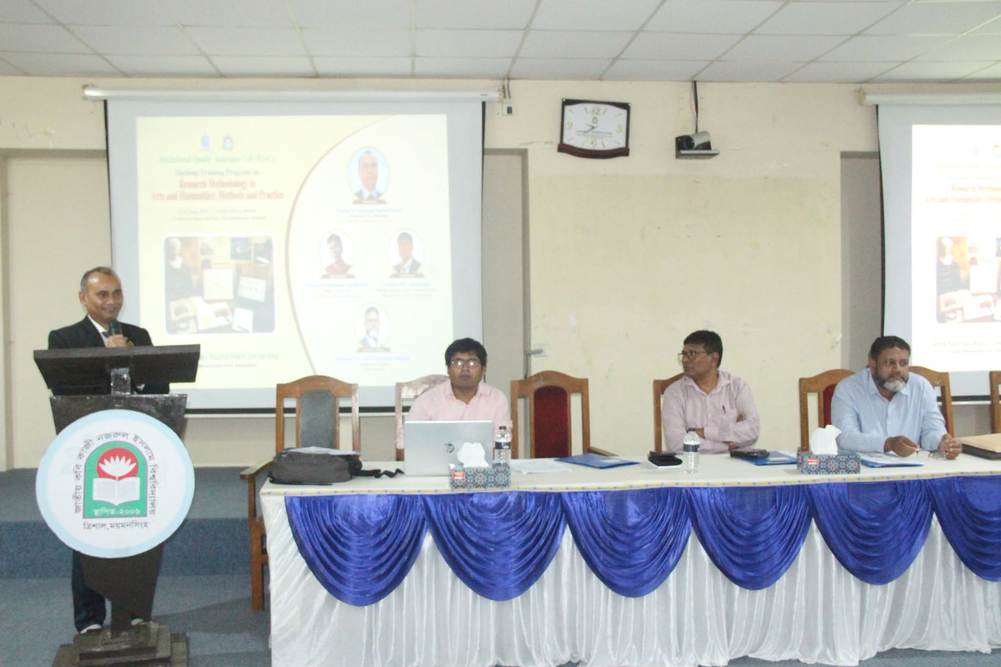 নজরুল বিশ্ববিদ্যালয়ে ‘Research Methodology in Arts & Humanities: Methods & Practice’ শীর্ষক প্রশিক্ষণ কর্মসূচি অনুষ্ঠিত