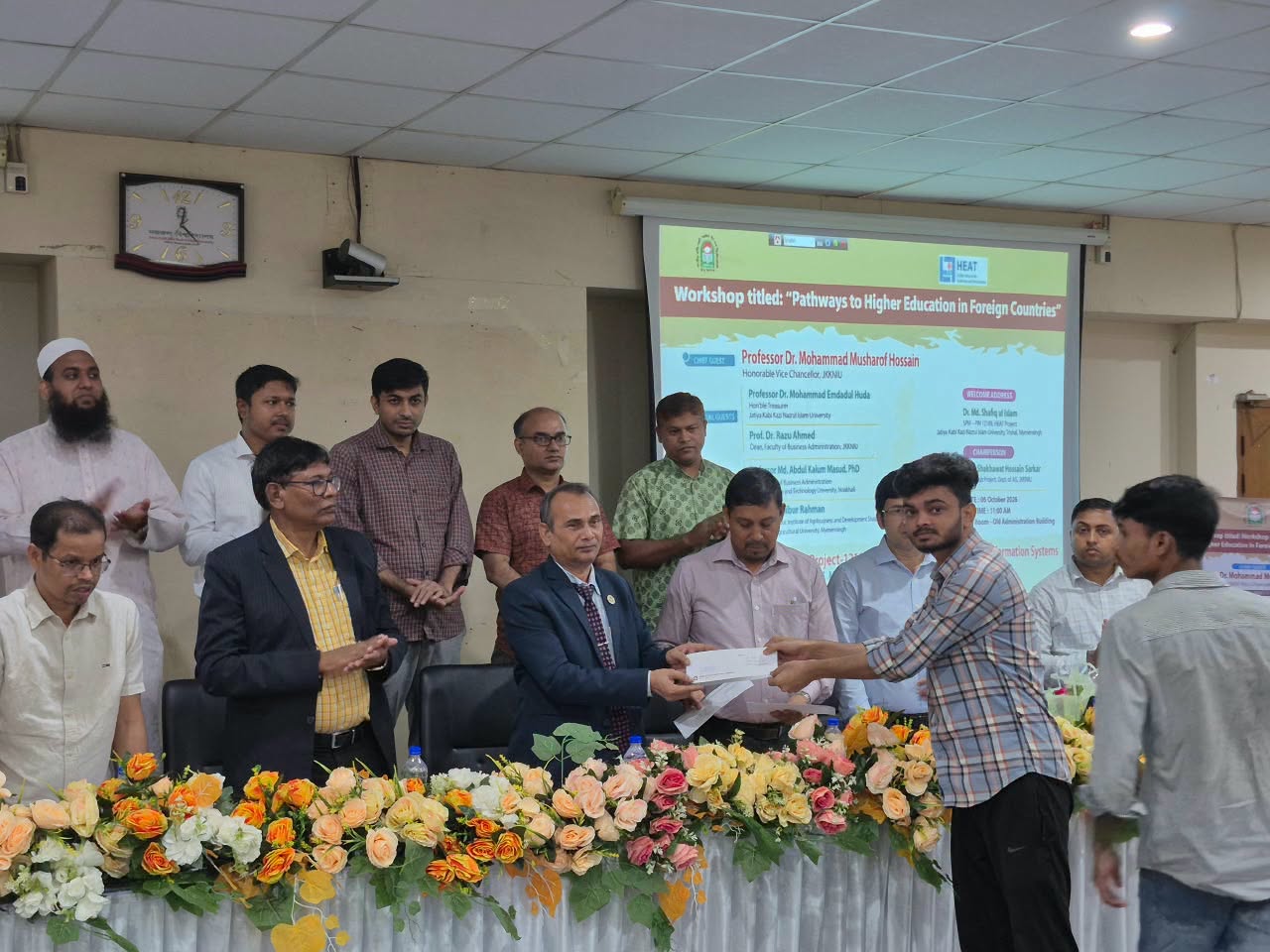 নজরুল বিশ্ববিদ্যালয়ে Pathways to Higher Education in Foreign Countries শীর্ষক কর্মশালা অনুষ্ঠিত